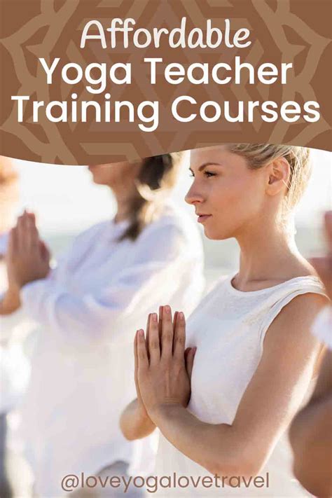 are there affordable ways to do yoga teacher training